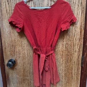 SHEIN Terracotta Romper